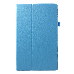 Etui en PU flip bleu clair pour votre Samsung Galaxy Tab A 10.5