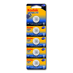 KODAK - Pile - Ultra Lithium - CR 2032 - pack de 5