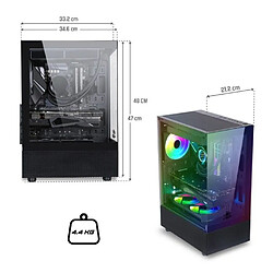 Acheter Spirit of Gamer BOITIER PC GAMER SPECTRA DARK 3 ARGB EDITION ARGB 3 ventilateurs 7 ports