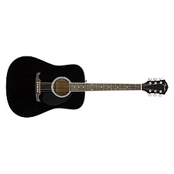 Fender FA-125 black - guitare acoustique Dreadnought 