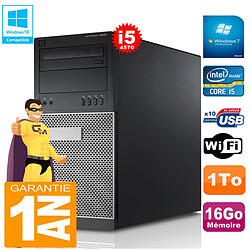 PC Tour DELL 9020 Core I5-4570 Ram 16Go Disque 1 To Graveur DVD Wifi W7 · Occasion 