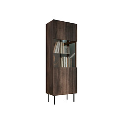 Bestmobilier Franco - vitrine - bois - 183 cm pas cher