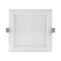 spot encastré à led - osram dl slim - carré 210 - 18w - 3000k - blanc - ip20 - osram 079335