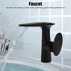 Acheter ComfortXL Robinet de lavabo noir avec poignée unique, mitigeur