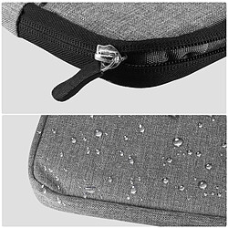 Sacoche pour Ordinateur Portable jusqu'à 15 pouces Imperméable LinQ Gris pas cher