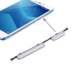 Wewoo Pour Meizu M5 Note Argent Pièce détachée Side Keys de remplacement 