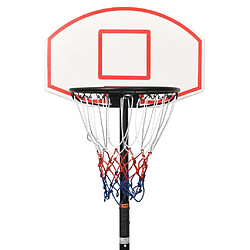 Acheter vidaXL Support de basket-ball Blanc 216-250 cm Polyéthylène