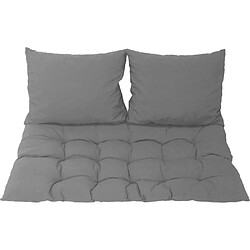 JARDIN PRIVÉ Kit matelas de palette et 2 coussins Gary. Kit matelas de palette et 2 coussins Gary