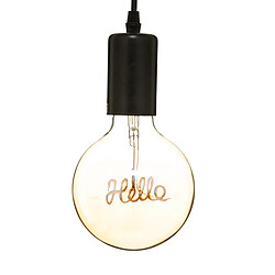 Atmosphera, Createur D'Interieur Ampoule Led Hello Suspension G1 25 Ambre - ATMOSPHERA