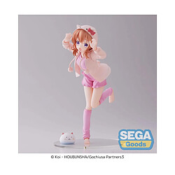 Sega Is the Order a Rabbit - Statuette Luminasta Rabbit House Tea Party: BLOOM Cocoa 18 cm