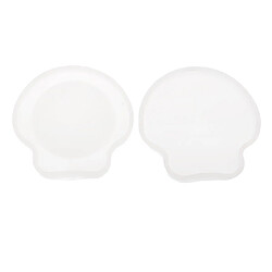 Moule en silicone maquillage miroir moules artisanat diy moule outils 7.5x1 cm shell Maquillage Miroir Silicone Moule