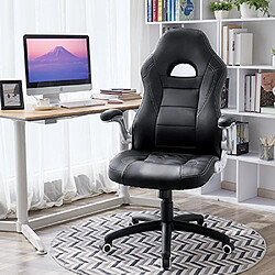 SONGMICS Fauteuil de bureau Chaise pour ordinateur OBG28B