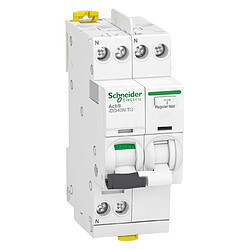 disjoncteur différentiel - idd40n - tdg - 1p+n - 32a - courbe c - 300 ma - type asi - 10 ka - schneider electric a9dx