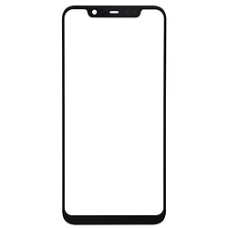 Wewoo Écran avant lentille en verre pour Xiaomi Mi 8 (noir)