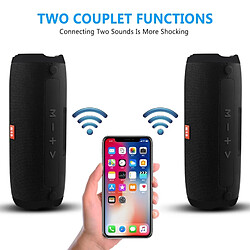 Acheter Wewoo Enceinte Bluetooth E13 Mini Portable Haut-parleur Sans fil Stéréo Radio Musique Subwoofer Haut-parleurs colonne avec TF FMROUGE NOIR