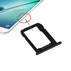 Wewoo Tiroir de Carte SIM noir pour le plateau de Micro SD de Samsung Galaxy Tab S2 8.0 / T715 pièce détachée 