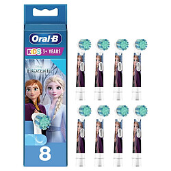 Braun Oral-B Kids 81748472 tête de brosses 8 pièce(s) Multicolore