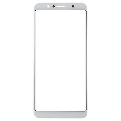 Wewoo Écran avant lentille en verre pour Asus Zenfone Max Pro M1 ZB601KL / ZB602KL X00TD Blanc