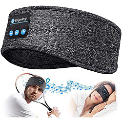 Universal Casque de sommeil Cadeau personnalisé Escalade - Bandeau Bluetooth Casque de sommeil Bandeau de sport sans fil, bus de sommeil ultra-doux 