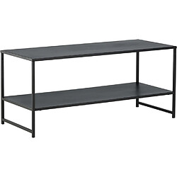 Venture Home Table basse en acier Staal noir.