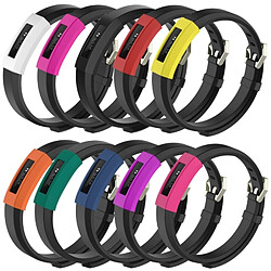 Acheter Wewoo Protection écran Dispositif portable intelligentétui de en silicone de montre de couleur solide pour FITBIT Alta / HR violet