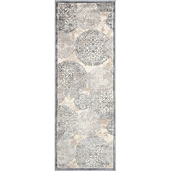 Hadorn Tapis 185x62 gris Bern Clouds