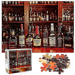 Universal 1000 pièces de puzzle décompressé puzzle éducatif jouet, puzzle whisky 