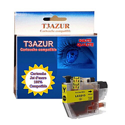 T3AZUR - Cartouche compatible Brother LC3213 XL Jaune