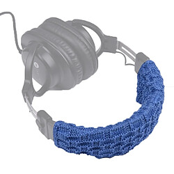 Wewoo Coque Trousse de protection antipoussière pour casque tricoté Beats Studio2 / ATH-MSR7 / Sennheiser bleu 