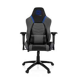 Chaise de Gaming / Chaise de bureau GAMEBREAKER POLARYS I Similicuir gris/bleu hjh OFFICE pas cher