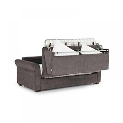 Acheter Inside 75 Canapé lit 3 places ROMANTICO convertible EXPRESS 140*197*16cm polyuréthane taupe