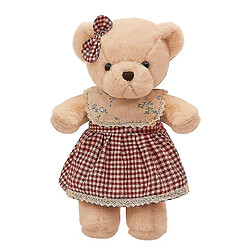 Universal Ours en peluche en robe arc en peluche jouet mignon soft poupée 