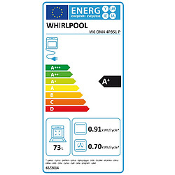 Four intégrable 73l 60cm a+ pyrolyse inox - w6om44pbs1p - WHIRLPOOL