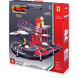 Stadlbauer 15630197 BBURAGO Ferrari R&P Racing garage, incl. 1 voiture