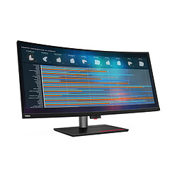 Écran Lenovo ThinkVision P40W-20 39,7" Lenovo ThinkVision P40w-20 LED display 100,8 cm (39.7") 5120 x 2160 pixels 5K Ultra HD Noir