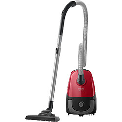 Philips aspirateur avec Sac de 3L 900W rouge noir