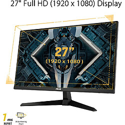 ASUS TUF Gaming VG277Q1A 68,6 cm (27') 1920 x 1080 pixels Full HD LED Noir