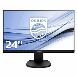 PHILIPS Écran LED S-line 243S7EYMB - 24" (23.8" visualisable) - 1920 x 1080 Full HD (1080p) - IPS - 250 cd/m² - 1000:1 - 5 ms