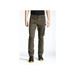 Jean de travail RICA LEWIS - Homme - Taille 52 - Multi poches - Coupe droite confort - Fibreflex - Twill stretch - Kaki - Jobc