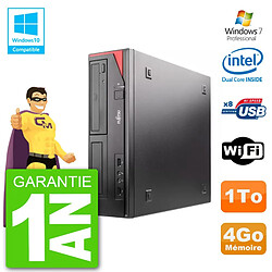 PC Fujitsu Esprimo E520 DT G3220 RAM 4Go Disque 1To Graveur DVD Wifi W7 - Occasion