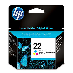 Hewlett Packard HP 22 cartouche d'encre trois couleurs authentique 