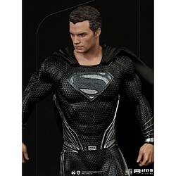 Iron Studios Justice League de Zack Snyder - Superman Black Suit Statue 1/10