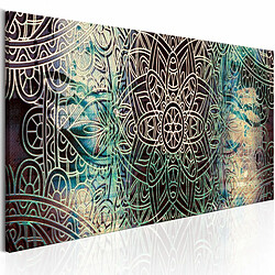 Paris Prix Tableau Imprimé Mandala : Knot of Peace 50 x 150 cm 