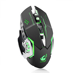 Youngshion Souris de jeu LED sans fil rechargeable