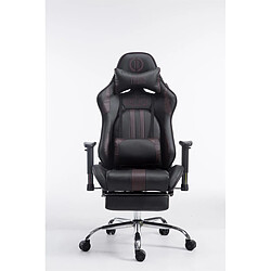 Non Chaise de bureau Racing Limit V2 en cuir artificiel avec repose-pieds