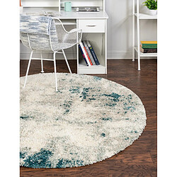 Avis Hadorn Tapis shaggy 155x155 Vert Lachen Haze