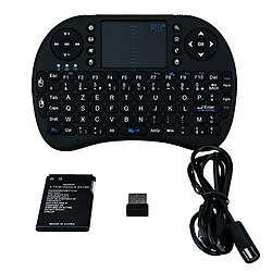 Avis Shot Mini clavier Bluetooth pour HUAWEI P smart Smartphone Sans Fil AZERTY Rechargeable (NOIR)