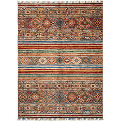 Vidal Tapis de laine 199x145 multicolore Torkman