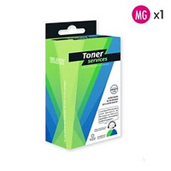 TONER SERVICES Compatible Brother LC1100 Cartouche Magenta LC1100M (Saturne) 