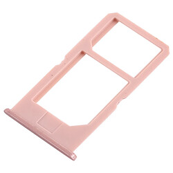 Wewoo 3 x Plateau pour carte SIM pour Vivo Y55 (or rose)